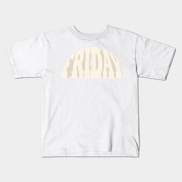 Friday pop Kids T-Shirt by enimu